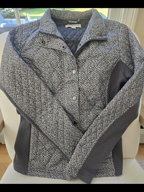 Merona Gray Lightweight Jacket, M